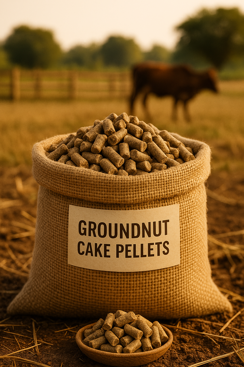 Groundnut Cake Pellets